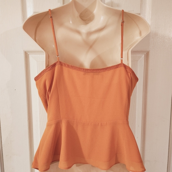 Naked Zebra Wrap Cami Blouse Tank Top Small - Picture 4 of 9